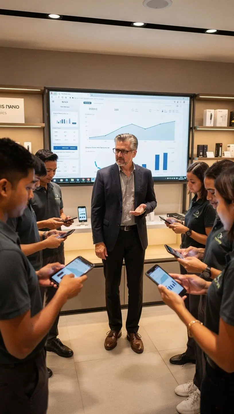 Retail digital transformation strategies and solutions.